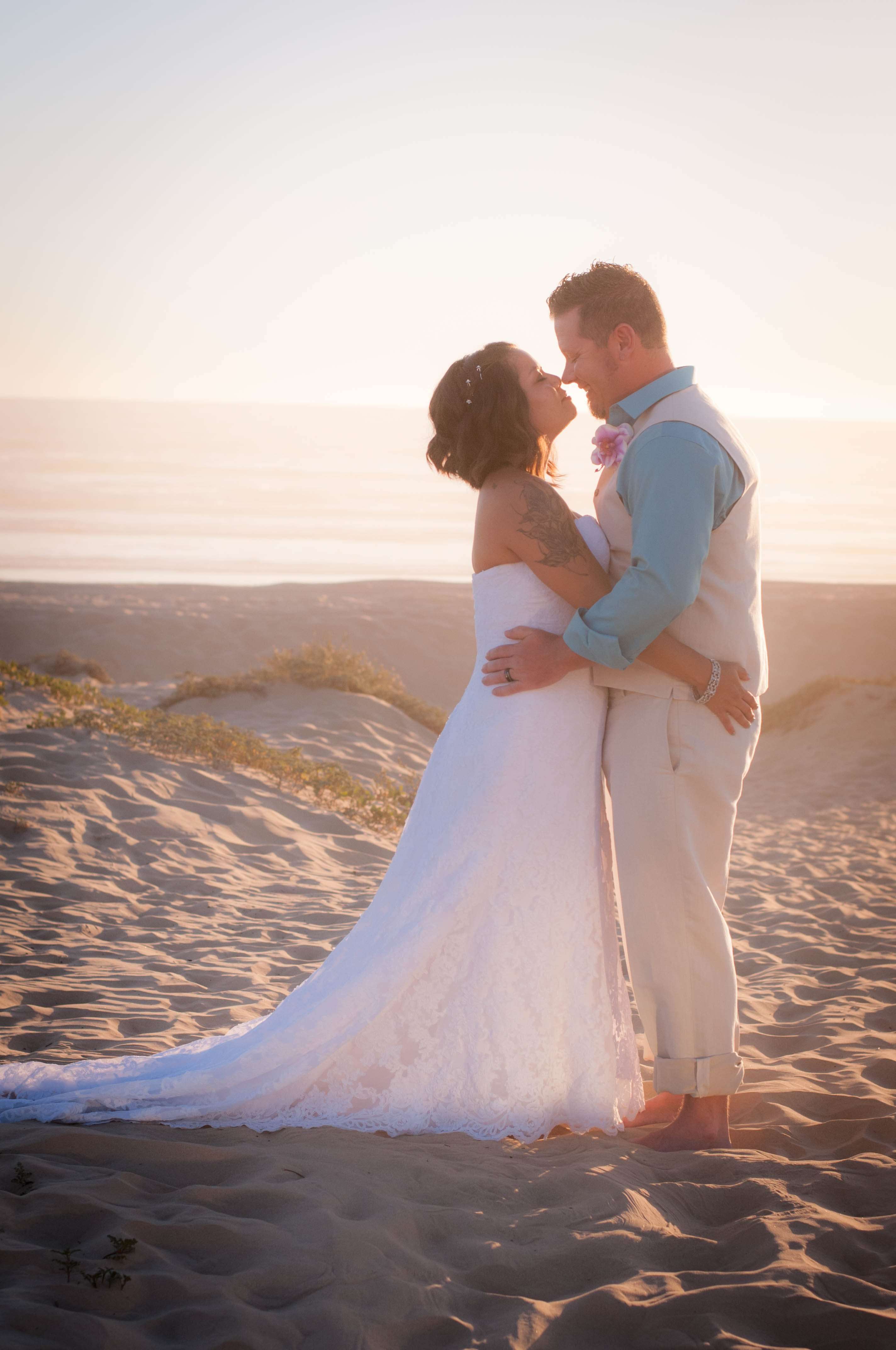 You are currently viewing Sunset Wedding at Oceano Dunes Beach