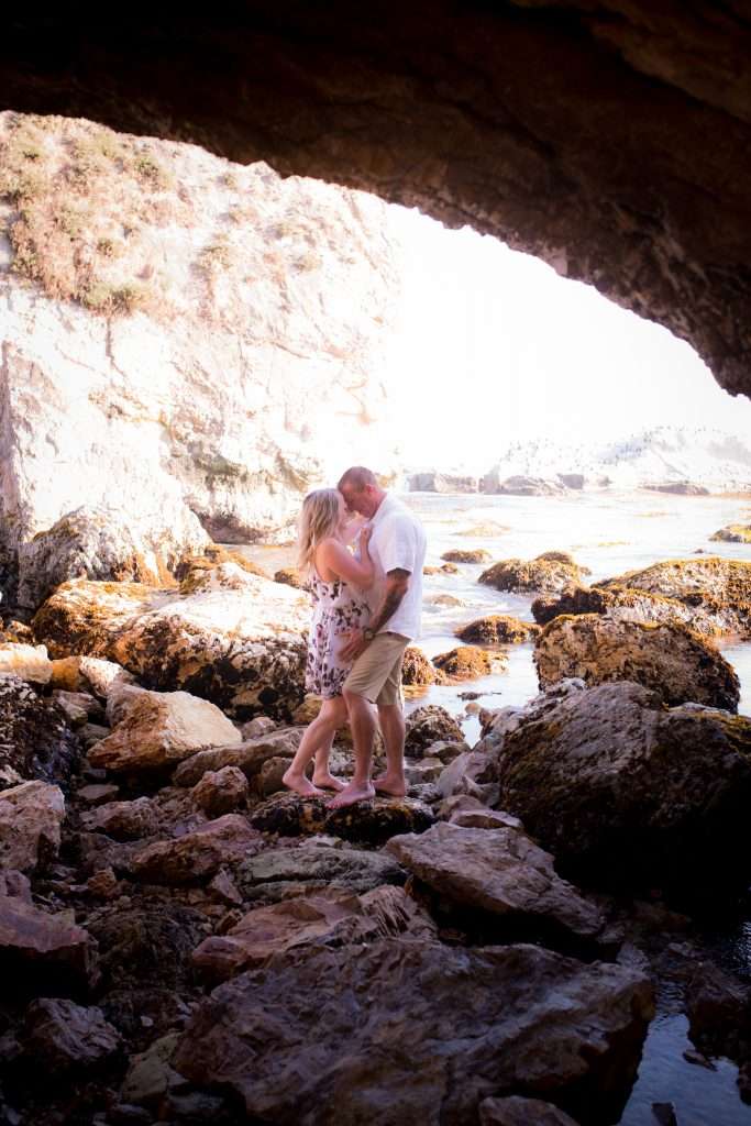 Shell Beach Engagement Session